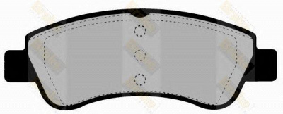 BRAKE ENGINEERING pa1471 -  Комплект тормозных колодок, дисковый тормоз